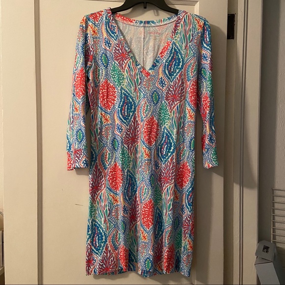Lilly Pulitzer Dresses & Skirts - Lilly Pulitzer 3/4 sleeve shirt dress